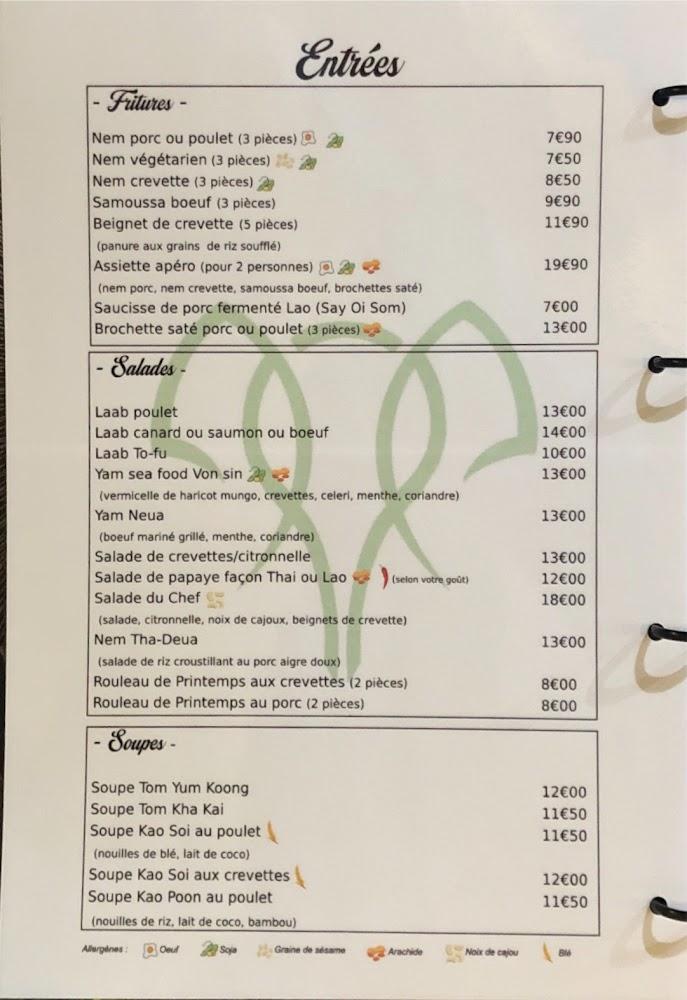 Thaï-Isaan - Menu Image 2