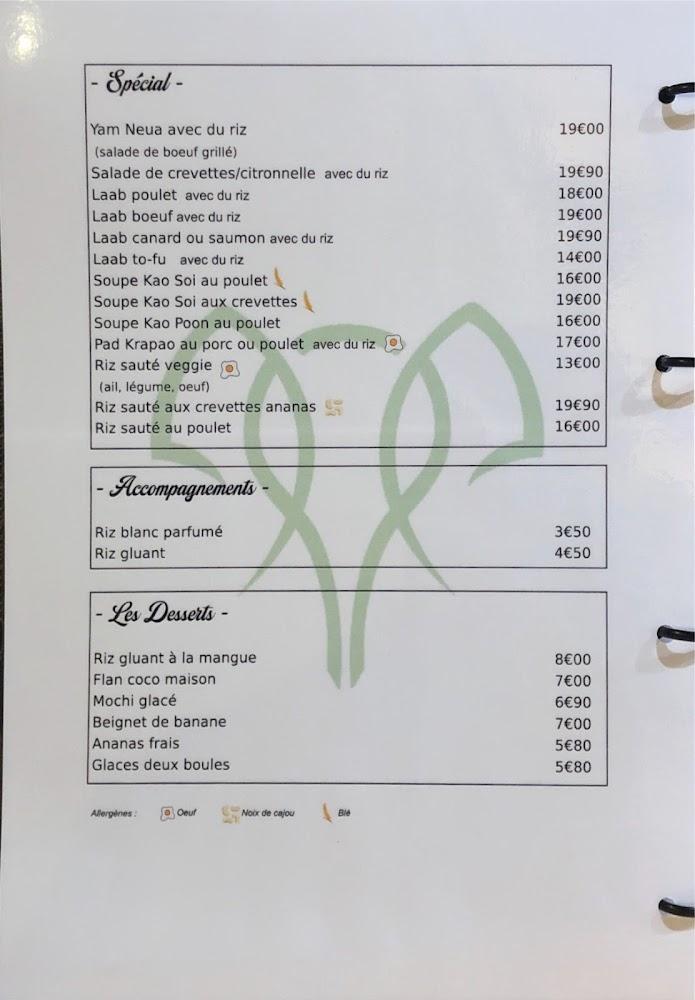 Thaï-Isaan - Menu Image 3